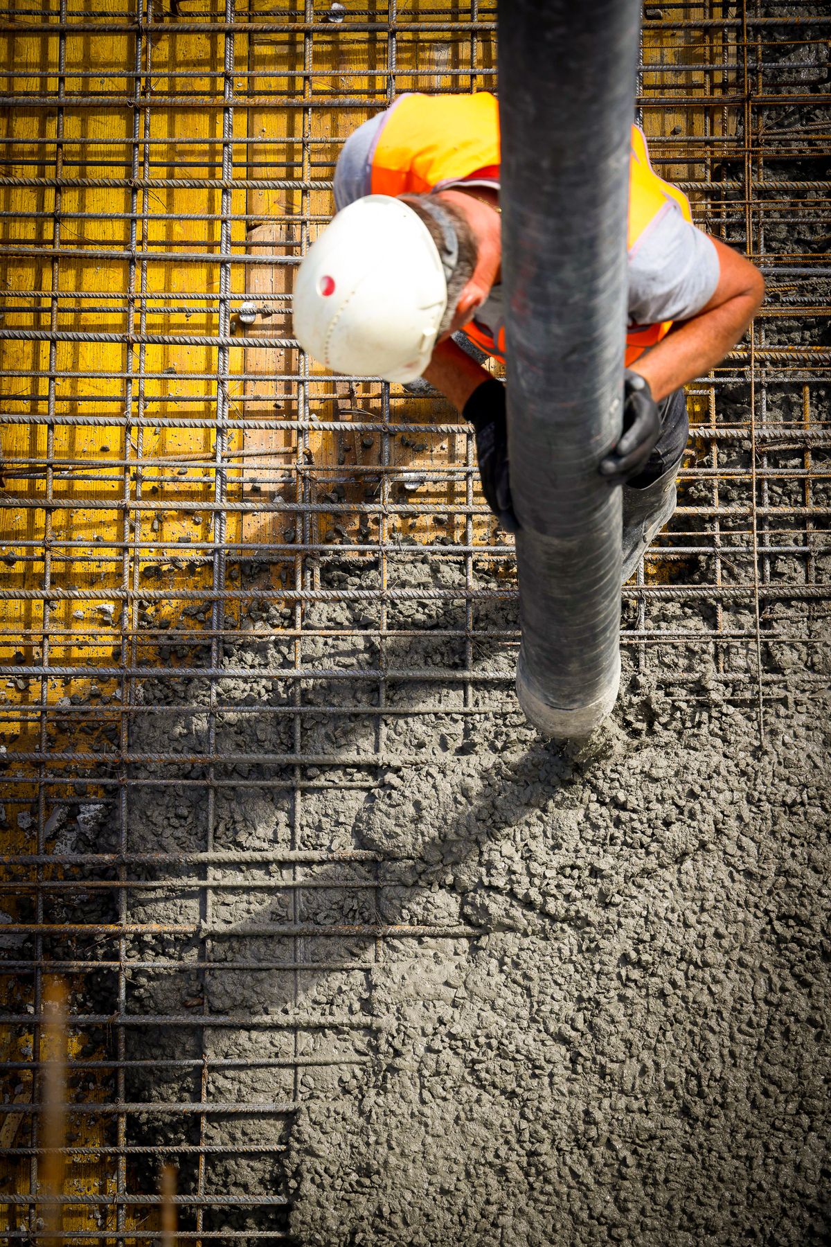 Operação de betonagem – JAF Construções