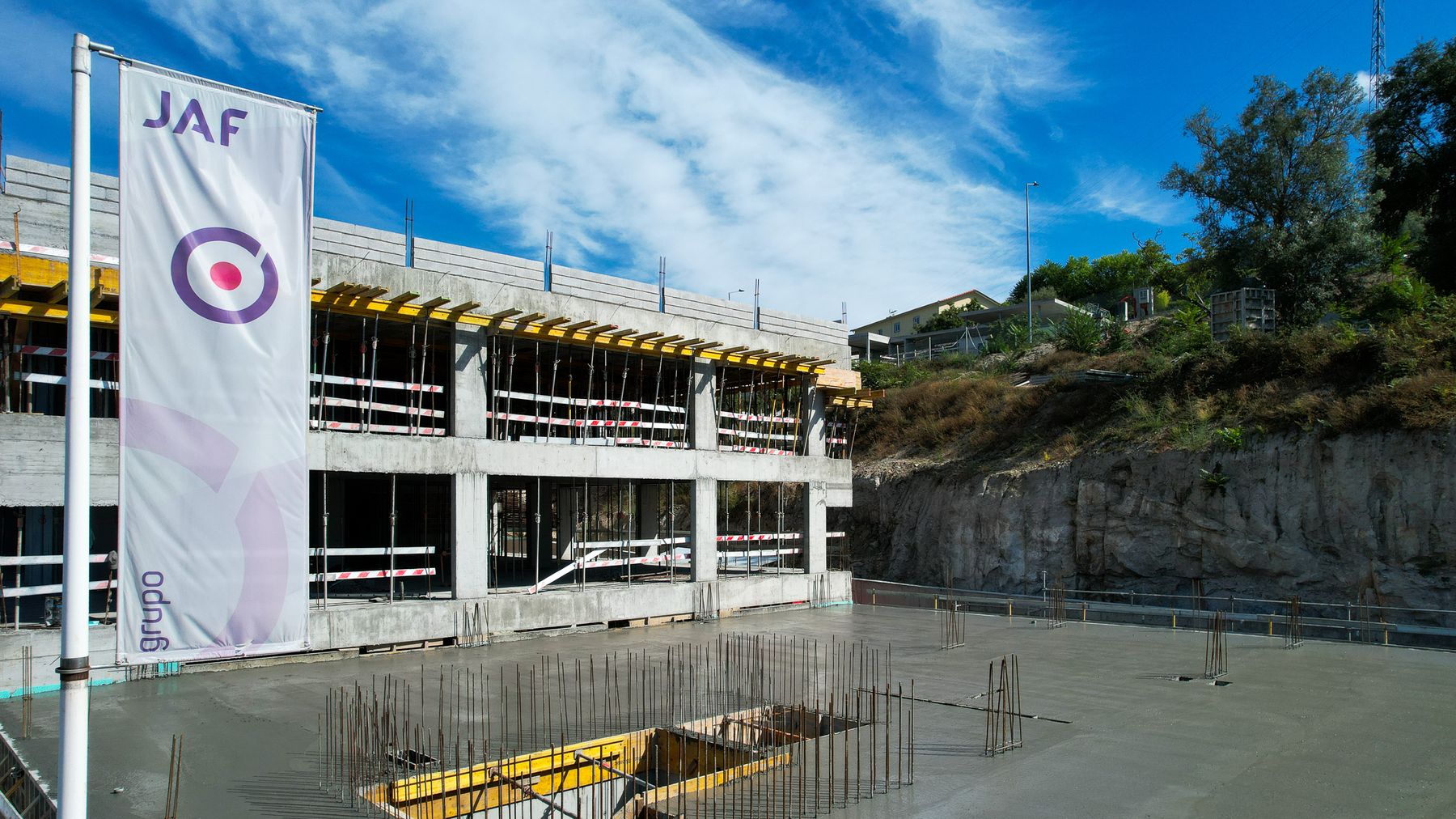 Obra JAF Construções – vista geral