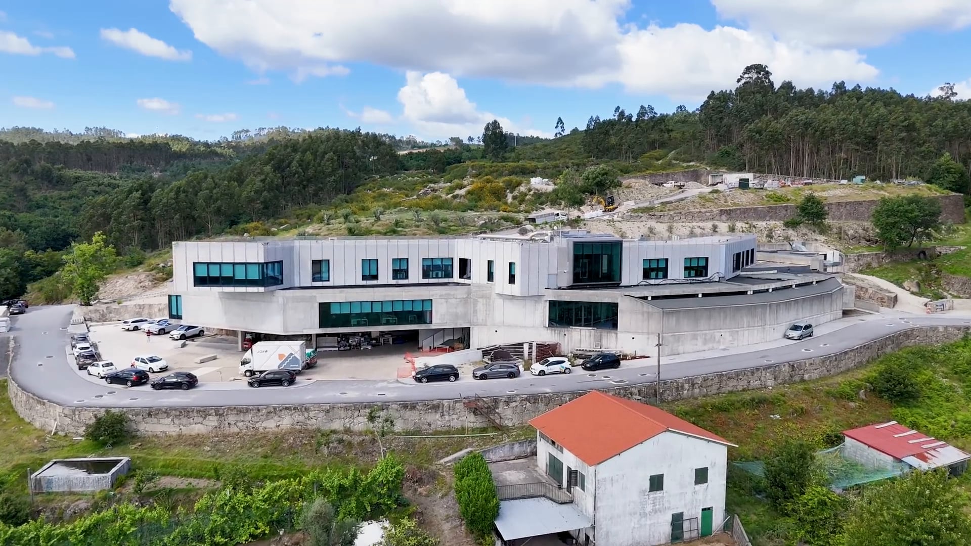 Sede do Grupo JAF, vista aérea