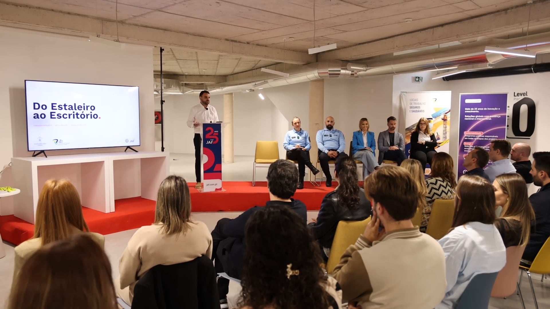Sessão com colaboradores do Grupo JAF