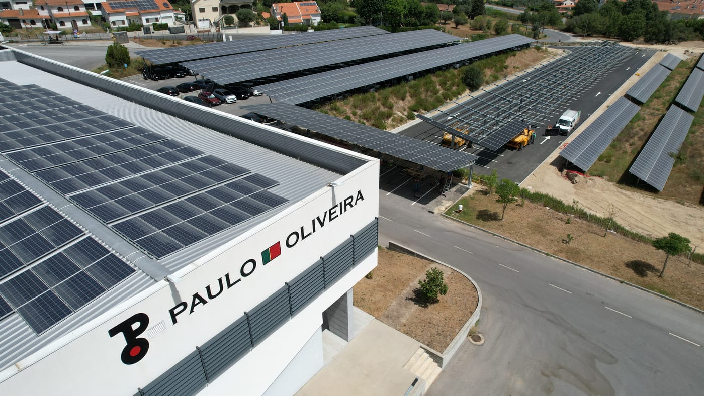 Instalação fotovoltaica — Paulo de Oliveira, S.A., Covilhã (1)