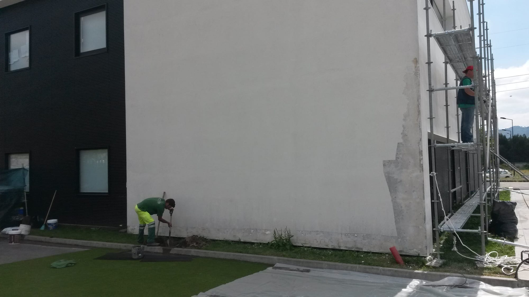 Primeiras obras da JAF Construções